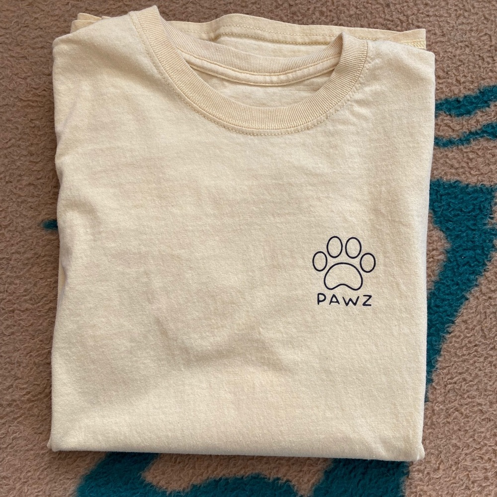 Pawz- Yellow T-shirt Small